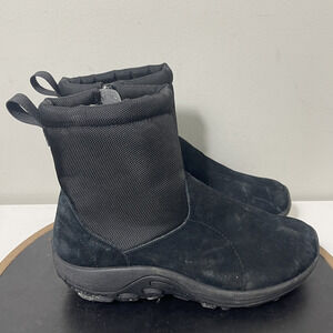 Merrell Boots Mens Size‎ 8 Waterproof Insulated Winter Vibram Ankle Zip J003437